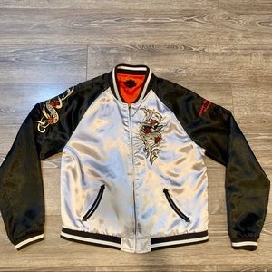 Harley Davidson Jacket Reversible polyester satin